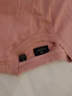Scotch & Soda Men's Pink Pique Polo XL